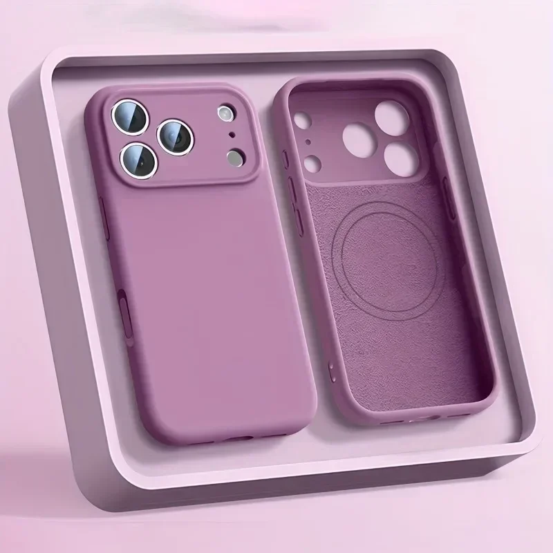 Liquid Silicone Magnetic Phone Case - Oryginalny silikon w płynie do etui