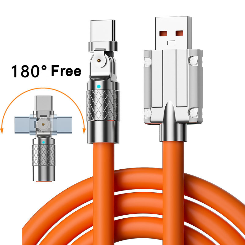 Chargers - Kabel USB Typ C z obrotowym