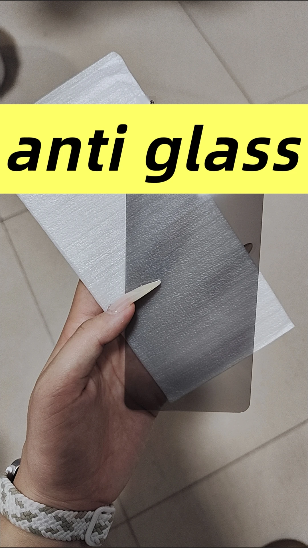 Anti Spy Privacy Glass Case - Etui antyszpiegowskie na Huawei Honor X30i