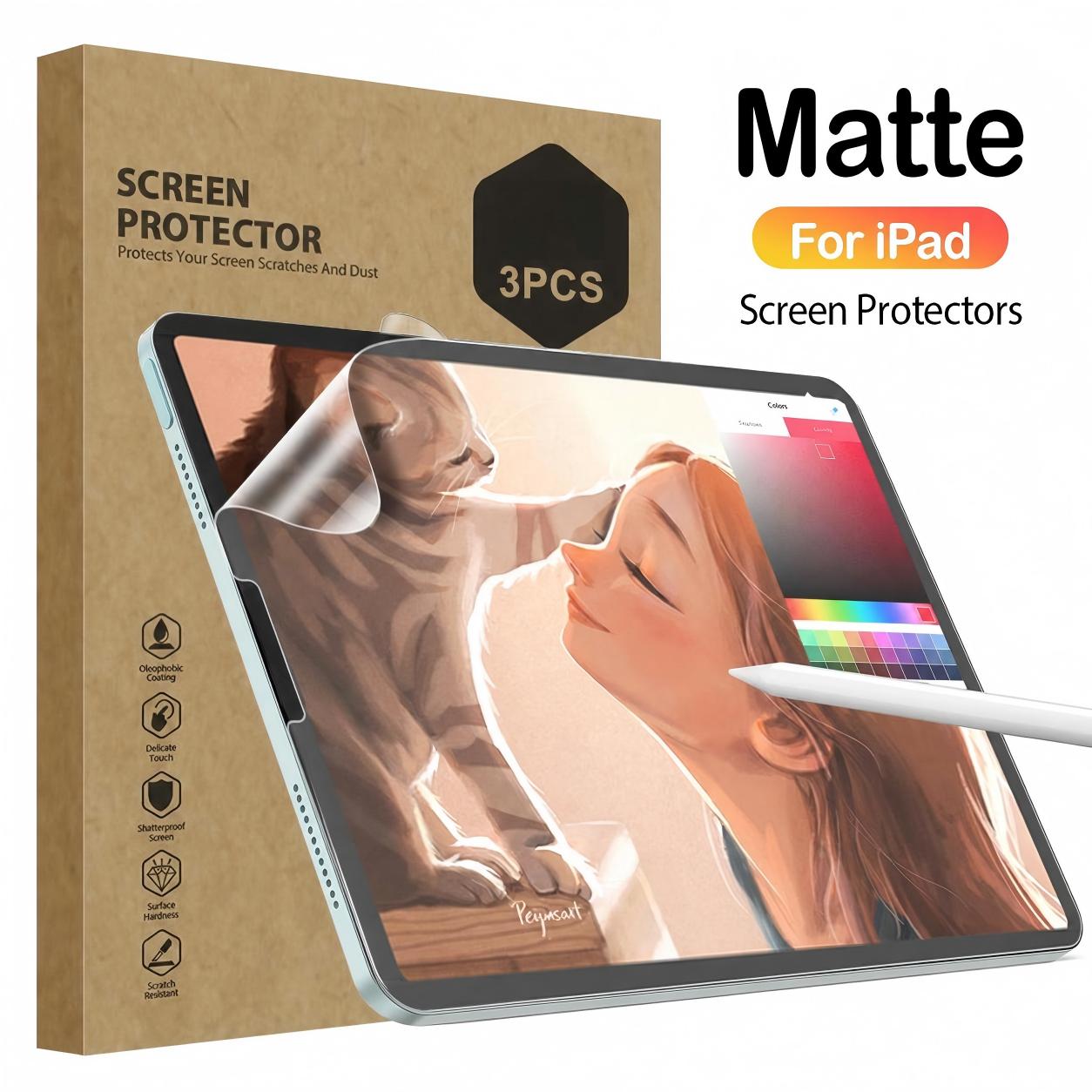 Matte Anti Glare Screen Protector - 3 szt. Matowa folia ochronna na