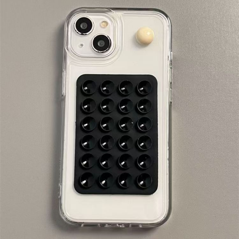 Phone Cases - Silikonowy uchwyt na telefon z przyssawką,