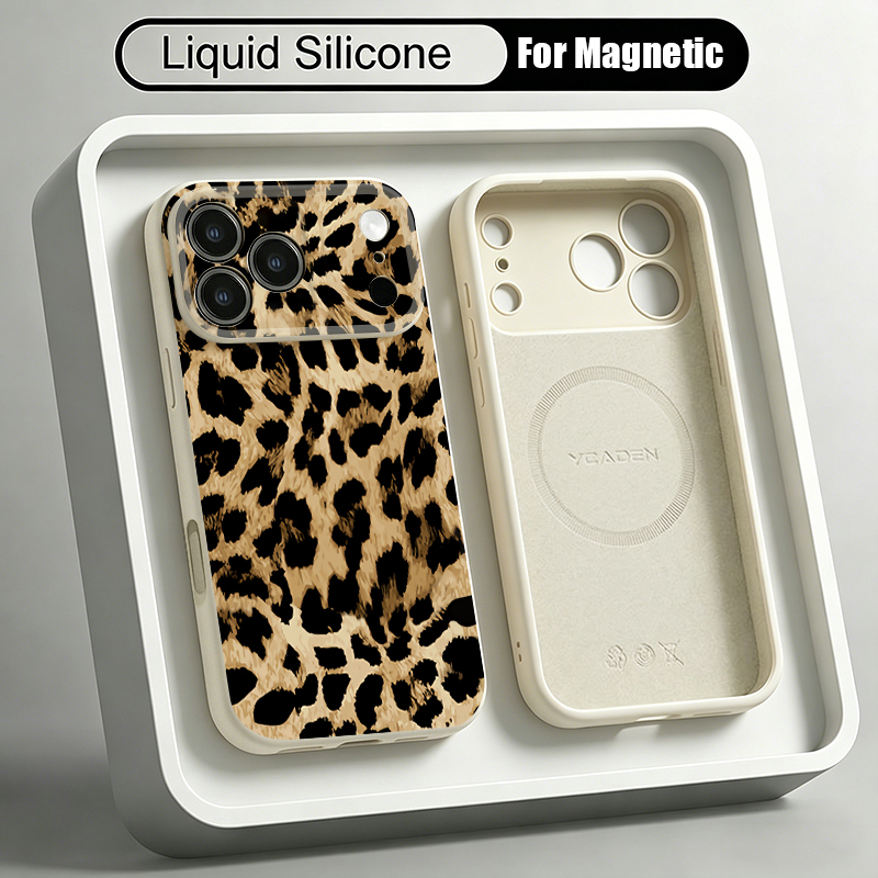 Liquid Silicone Magnetic Phone Case - Magnetyczne etui na telefon z płynnym