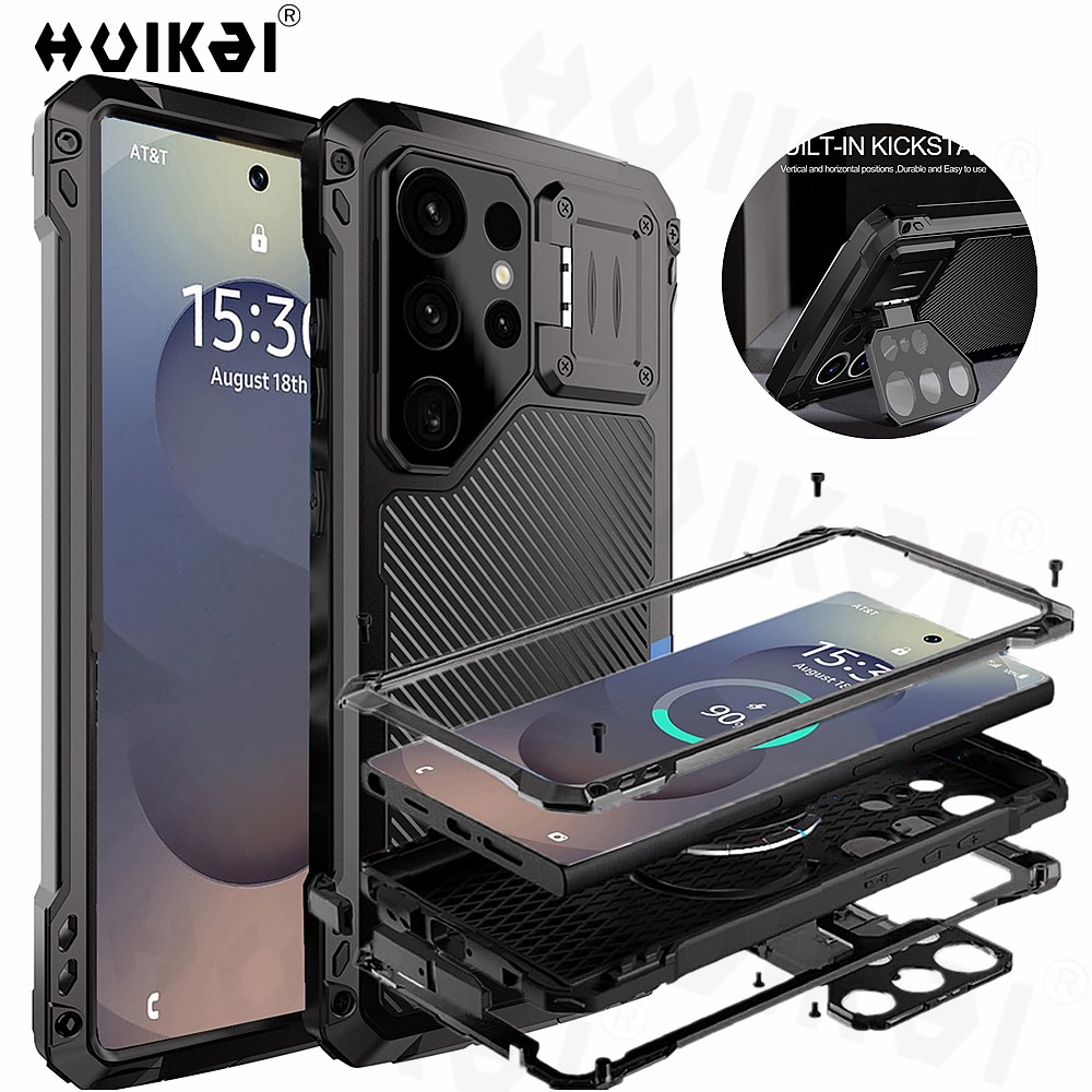 Heavy Duty 360 Full Body Protective Case - Etui do Samsung Galaxy S25 Ultra