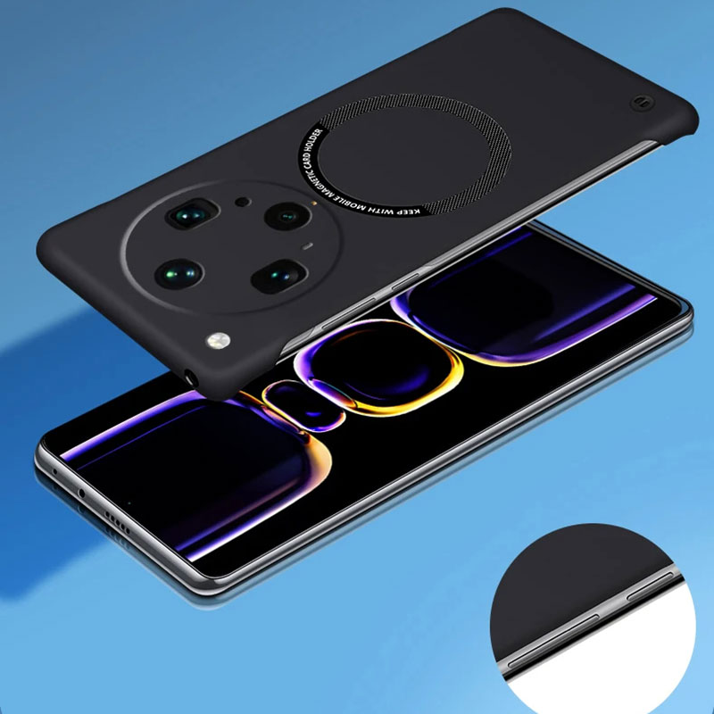 Matte Hard Pc Back Case - Cienkie etui bez obramowania na telefon