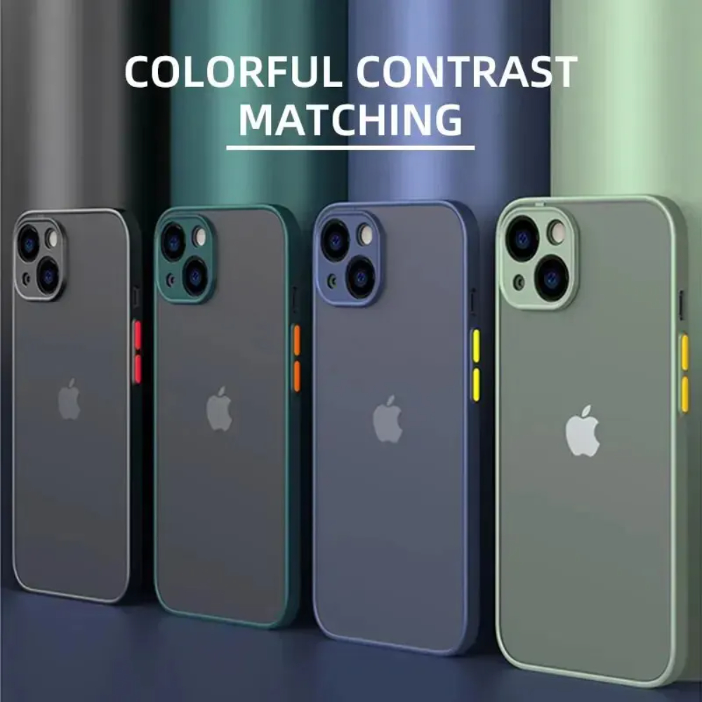 Matte Hard Pc Back Case - Odporne na wstrząsy matowe etui do