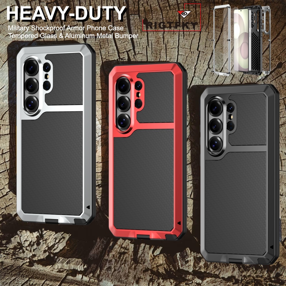 Heavy Duty 360 Full Body Protective Case - Etui na Samsung S26 Ultra, S26