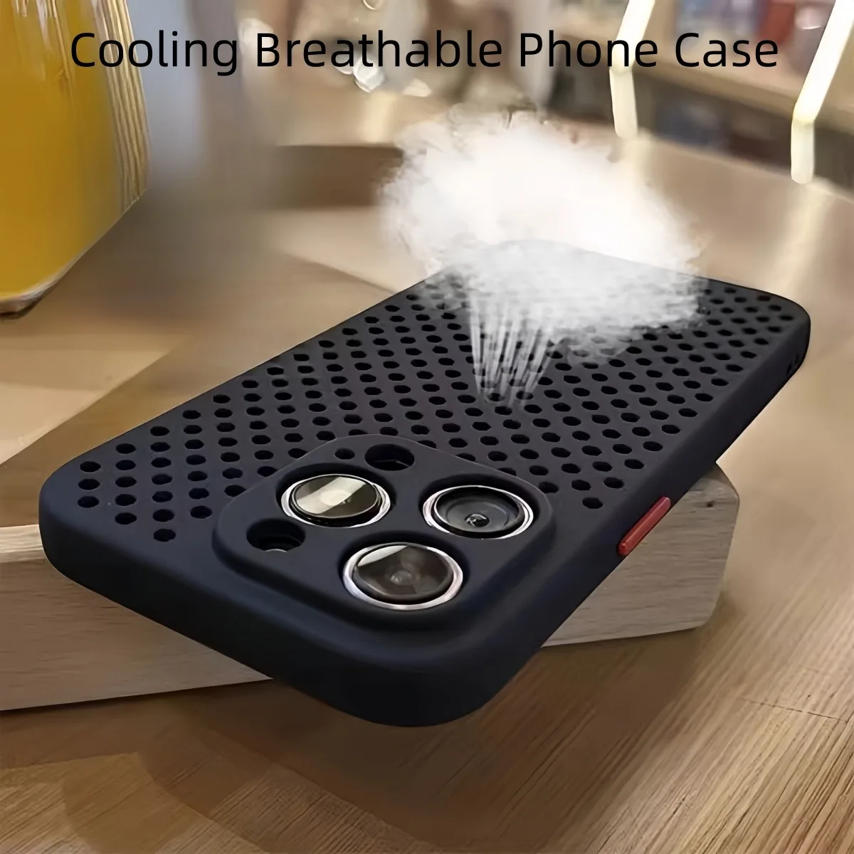Heat Dissipation Mesh Breathable Case - Chłodzące etui na telefon z rozpraszaniem