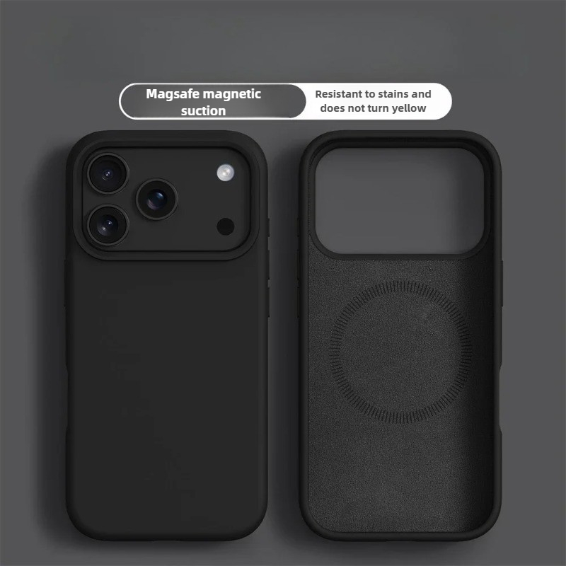 Liquid Silicone Magnetic Phone Case - Silikonowe etui magnetyczne z płynnym silikonem