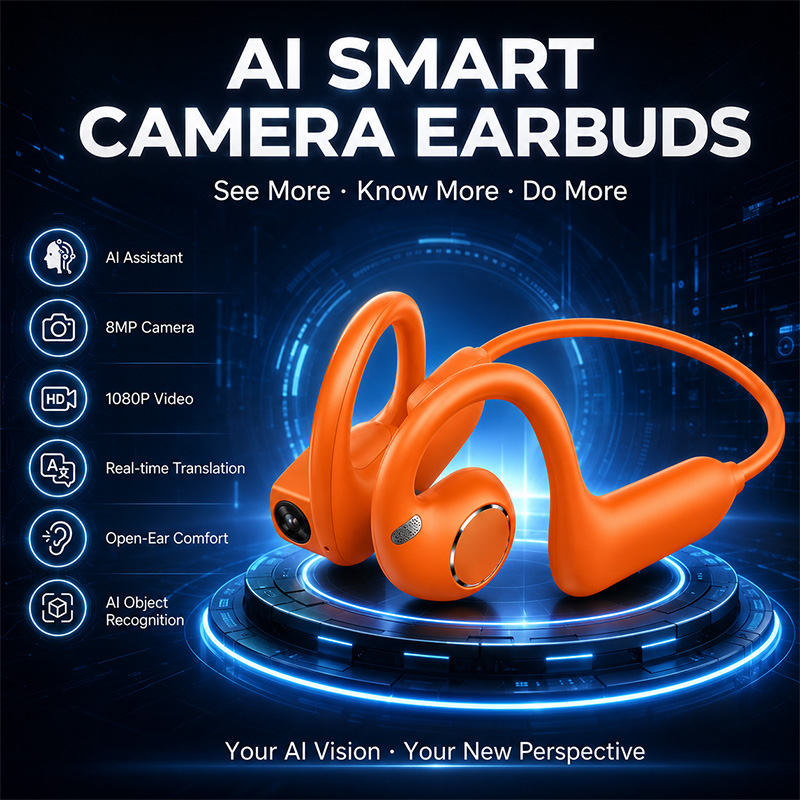 Earphones - Nowe inteligentne słuchawki 2026 z dynamicznymi