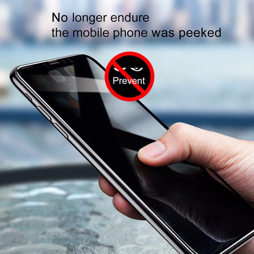 Anti Spy Privacy Glass Case - Szkło hartowane anty-szpiegowskie do etui Huawei