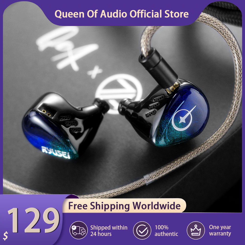 Earphones - Nowe słuchawki douszne QoA X 7th