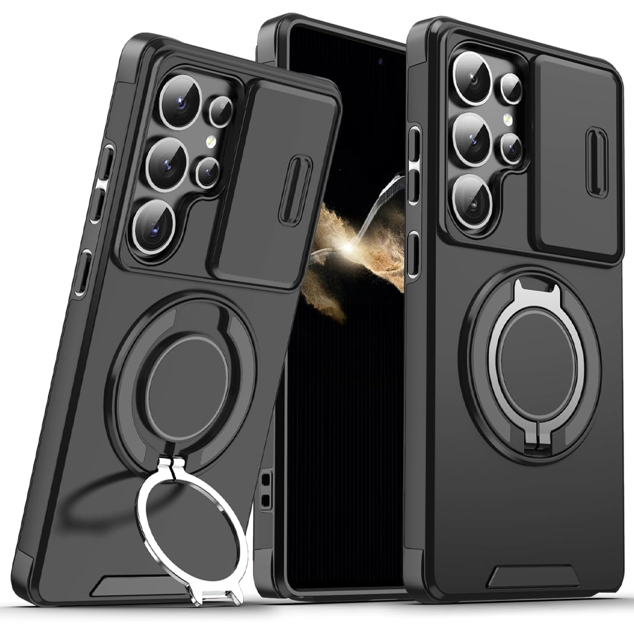 Heavy Duty 360 Full Body Protective Case - Wytrzymałe, odporne na wstrząsy magnetyczne etui