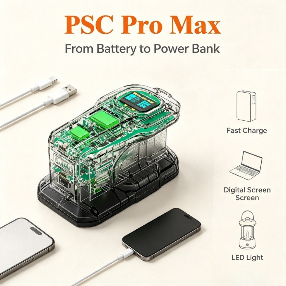 Adapter Baterii PSC Pro Max Ry – Power Banks recenzja i cena