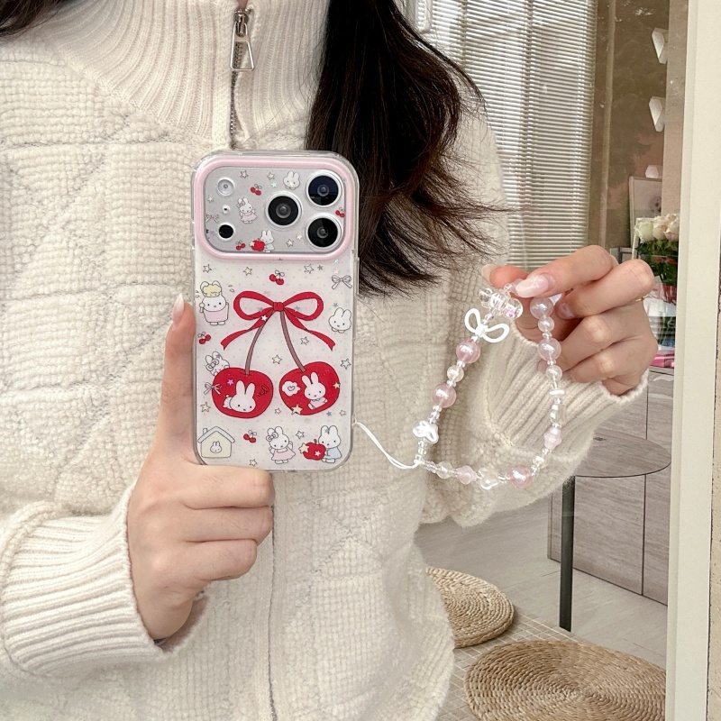 Urocze, kreskówkowe etui na te – Cute Cartoon Wrist Strap Silicone Case recenzja i cena