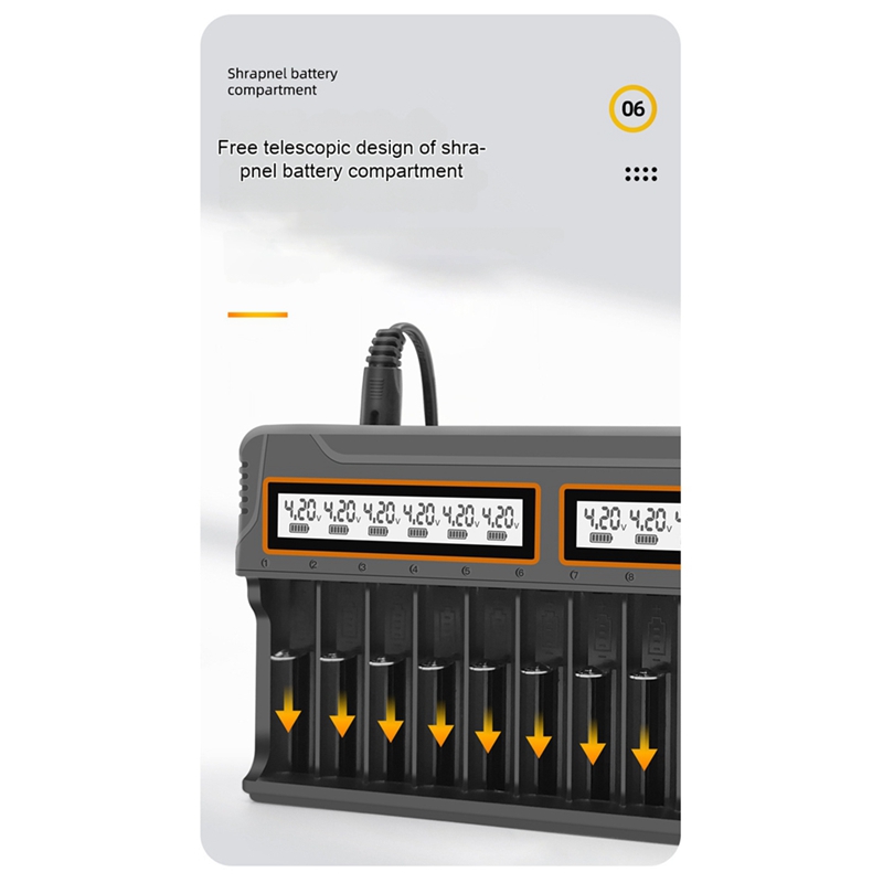 Ładowarka 18650 12 Gniazd Aa.A – Chargers recenzja i cena