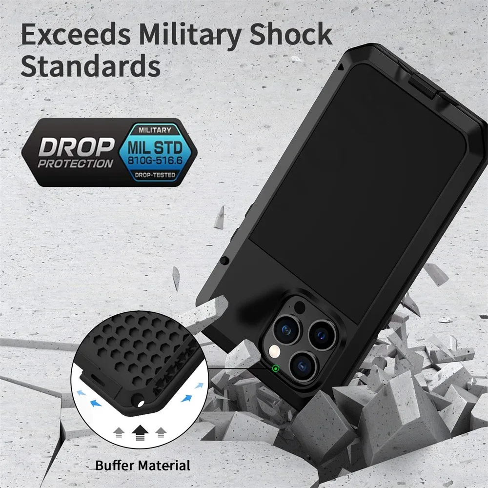 Etui na iPhone'a 16e 15 14 13  – Heavy Duty 360 Full Body Protective Case recenzja i cena