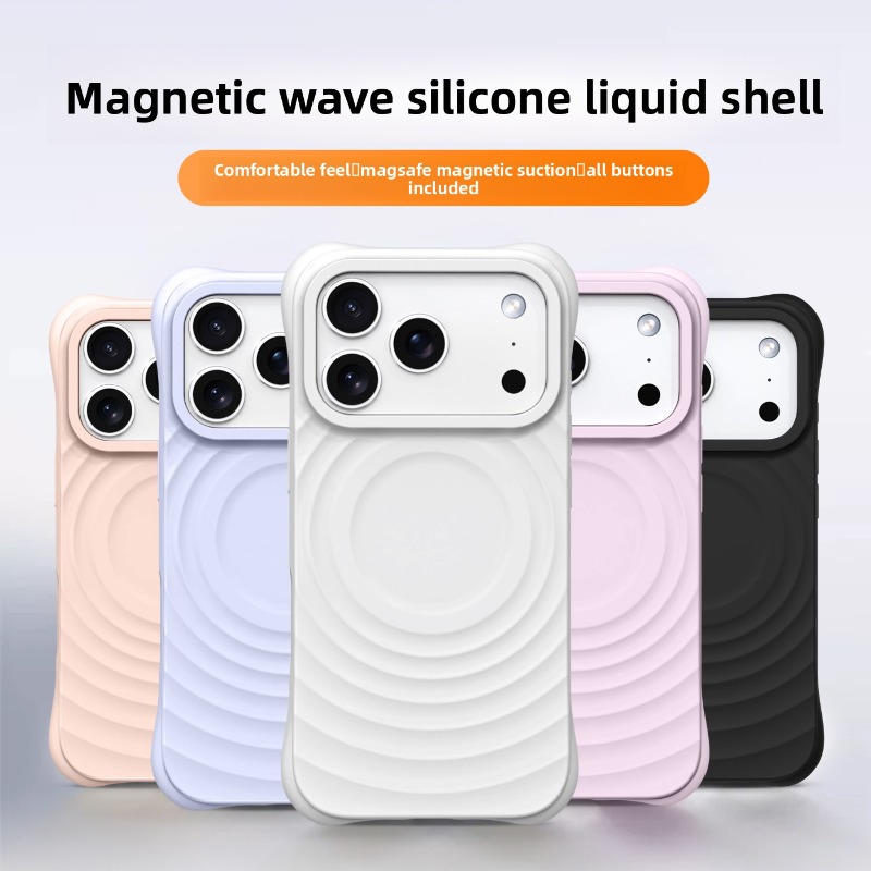 Nowe Oficjalne Etui z Płynnego – Liquid Silicone Magnetic Phone Case recenzja i cena