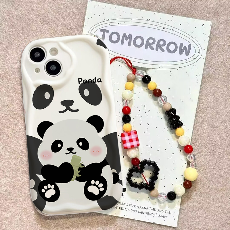 Etui z paskiem na nadgarstek z – Cute Cartoon Wrist Strap Silicone Case recenzja i cena