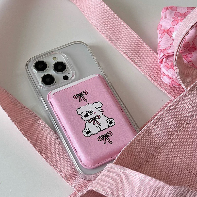 Uroczy, kreskówkowy, magnetycz – Leather Wallet Card Holder Phone Cover recenzja i cena