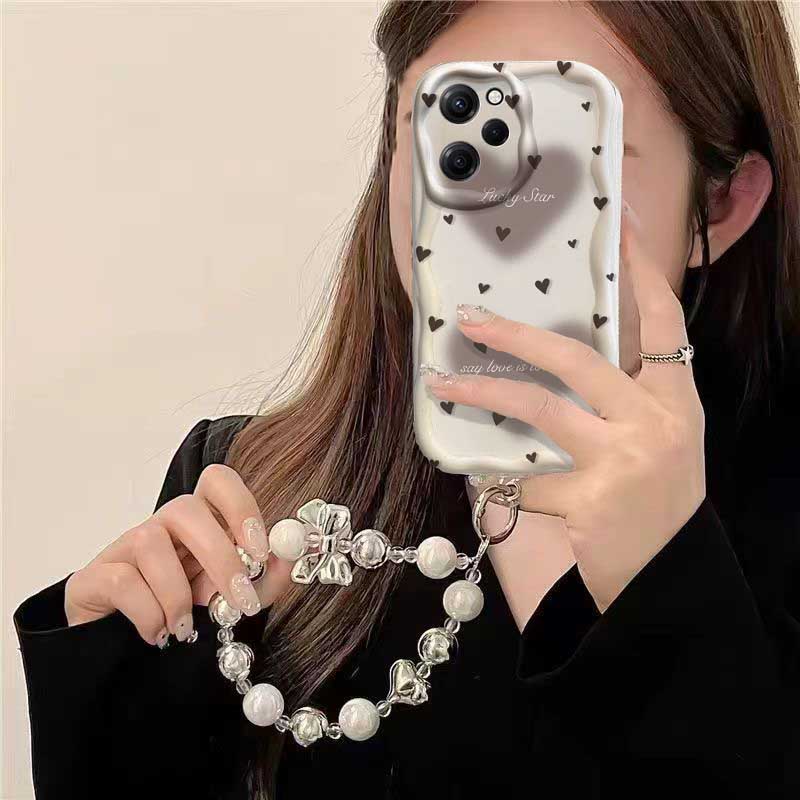 Etui na RENO 15 15F 14 PRO 14F – Cute Cartoon Wrist Strap Silicone Case recenzja i cena