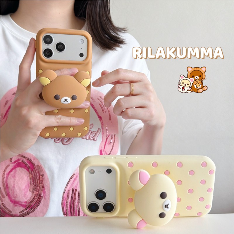 Silikonowe etui na telefon 3D  – Cute Cartoon Wrist Strap Silicone Case recenzja i cena