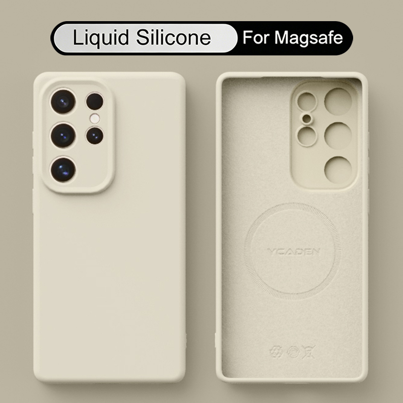Magnetyczne, silikonowe, miękk – Liquid Silicone Magnetic Phone Case recenzja i cena