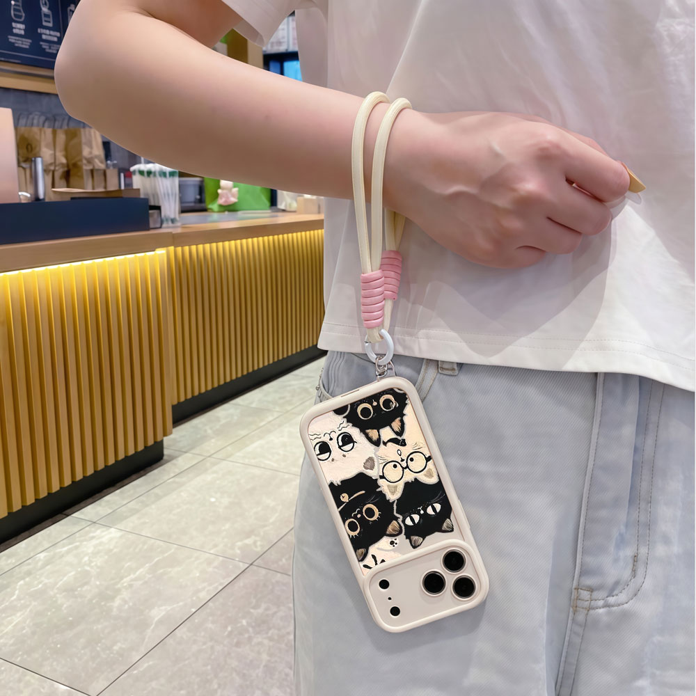 Odporne na wstrząsy etui na te – Cute Cartoon Wrist Strap Silicone Case recenzja i cena