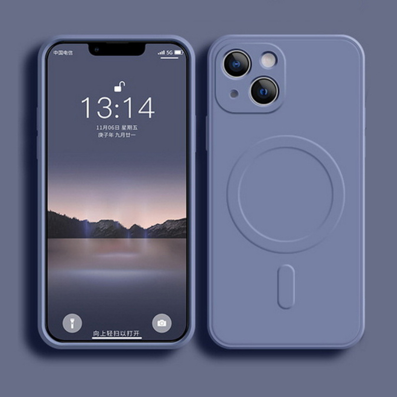 Etui z płynnego silikonu do iP – Liquid Silicone Magnetic Phone Case recenzja i cena