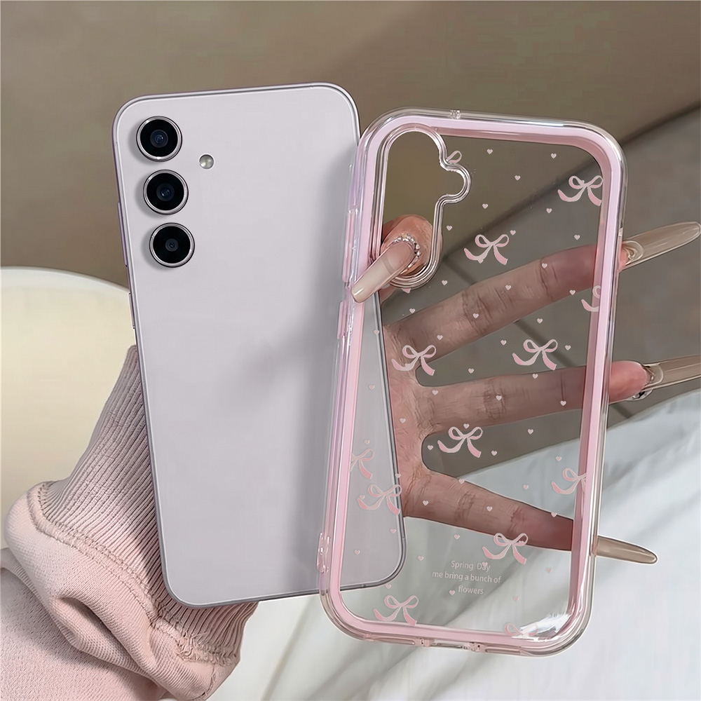 Urocze różowe etui na telefon  – Clear Shockproof Bumper Case recenzja i cena