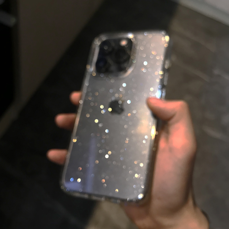 Przezroczyste, proste, brokato – Clear Shockproof Bumper Case recenzja i cena
