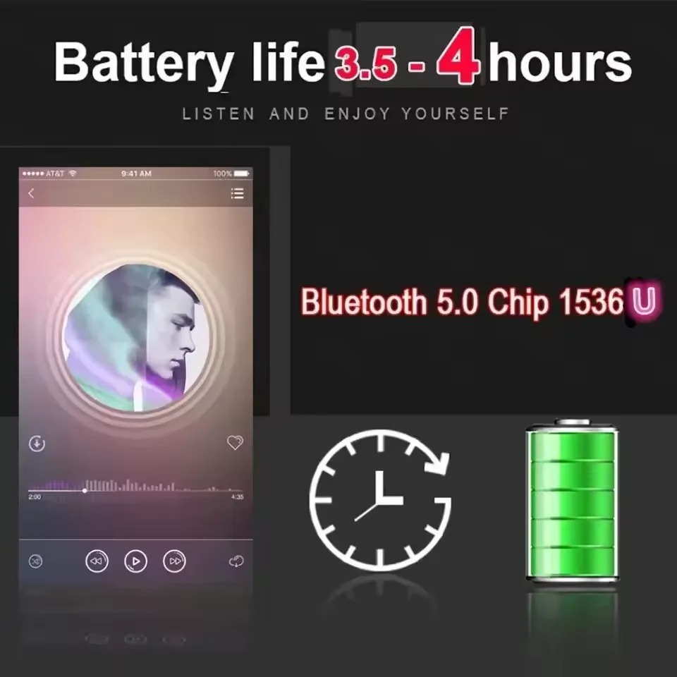 Słuchawki bezprzewodowe Danny  – Earphones recenzja i cena