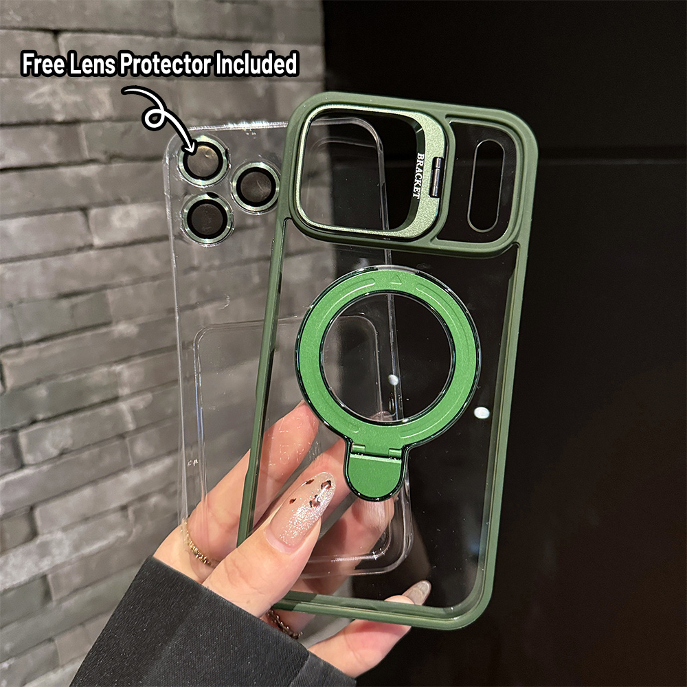 Etui na telefon z magnetycznym – Clear Shockproof Bumper Case recenzja i cena