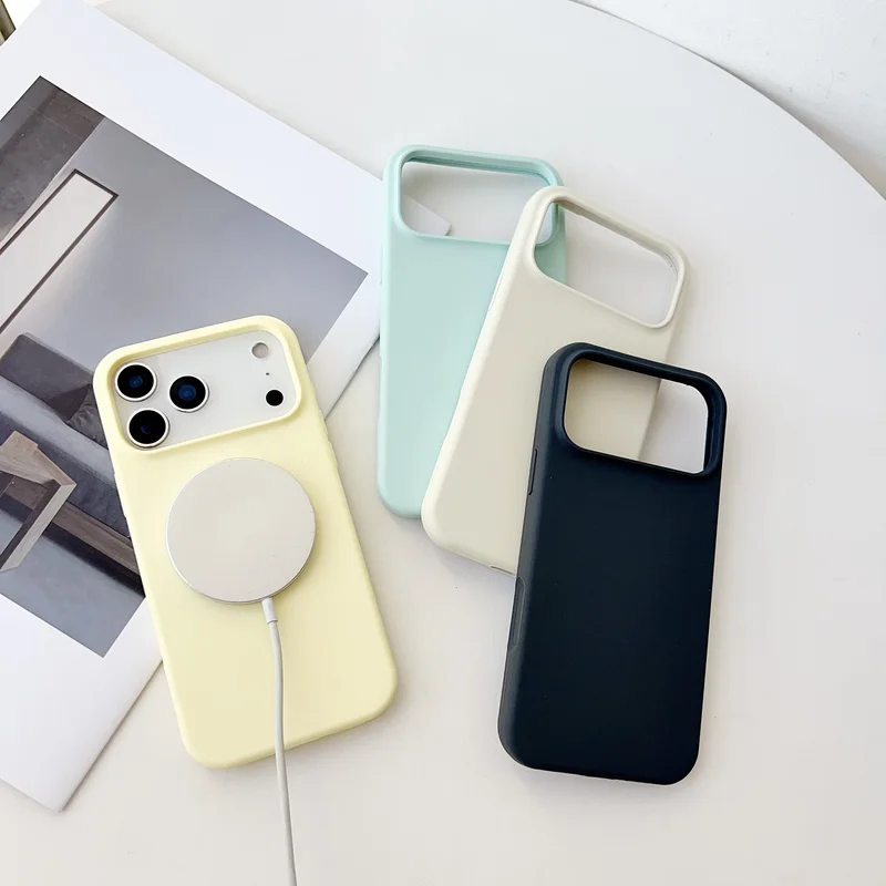 Oryginalne etui z płynnego sil – Liquid Silicone Magnetic Phone Case recenzja i cena