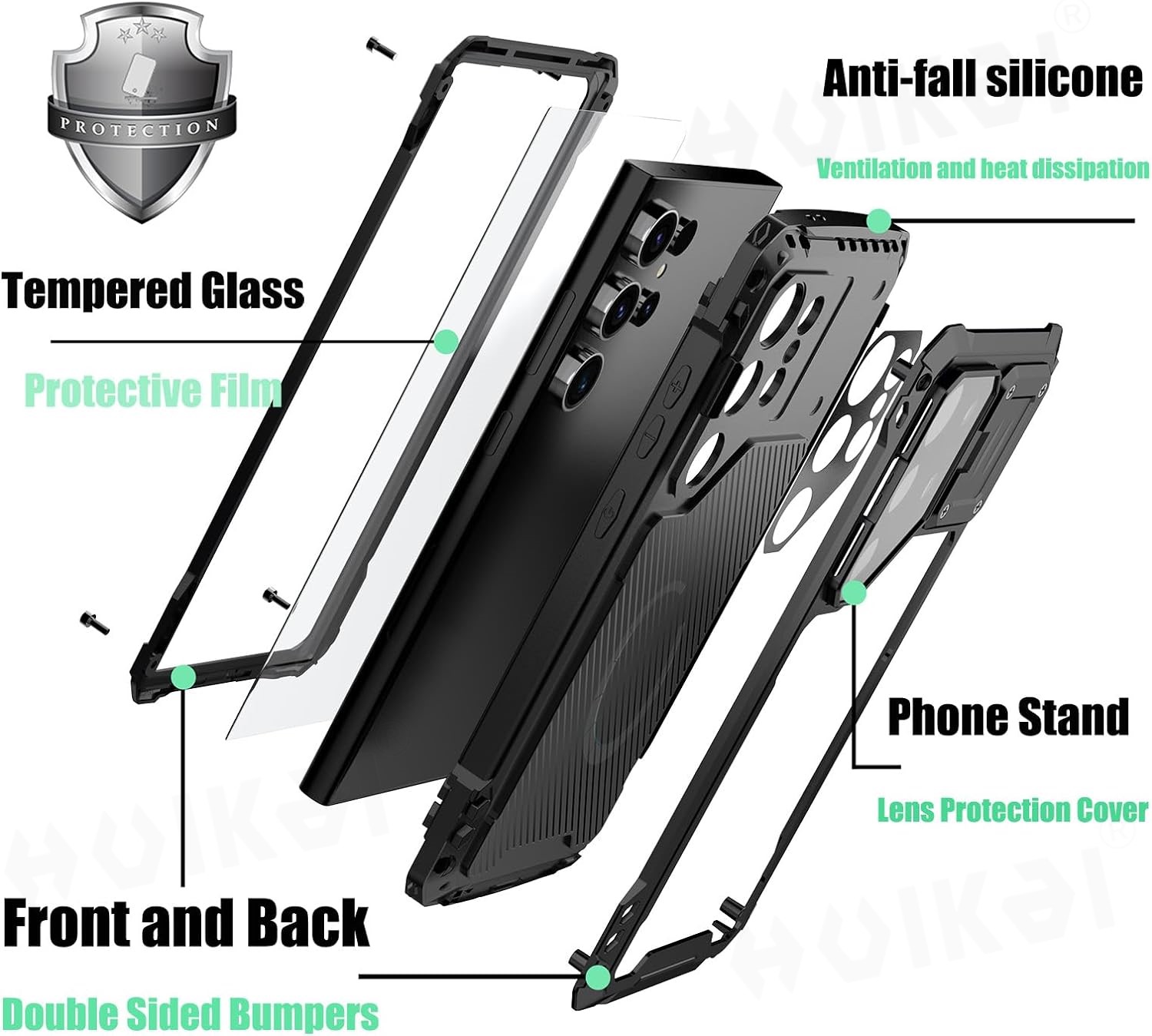 Etui do Samsung Galaxy S24 Ult – Heavy Duty 360 Full Body Protective Case recenzja i cena