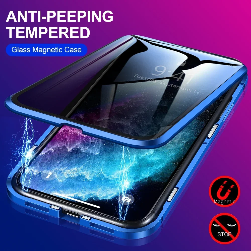Etui na telefon z hartowanego  – Anti Spy Privacy Glass Case recenzja i cena