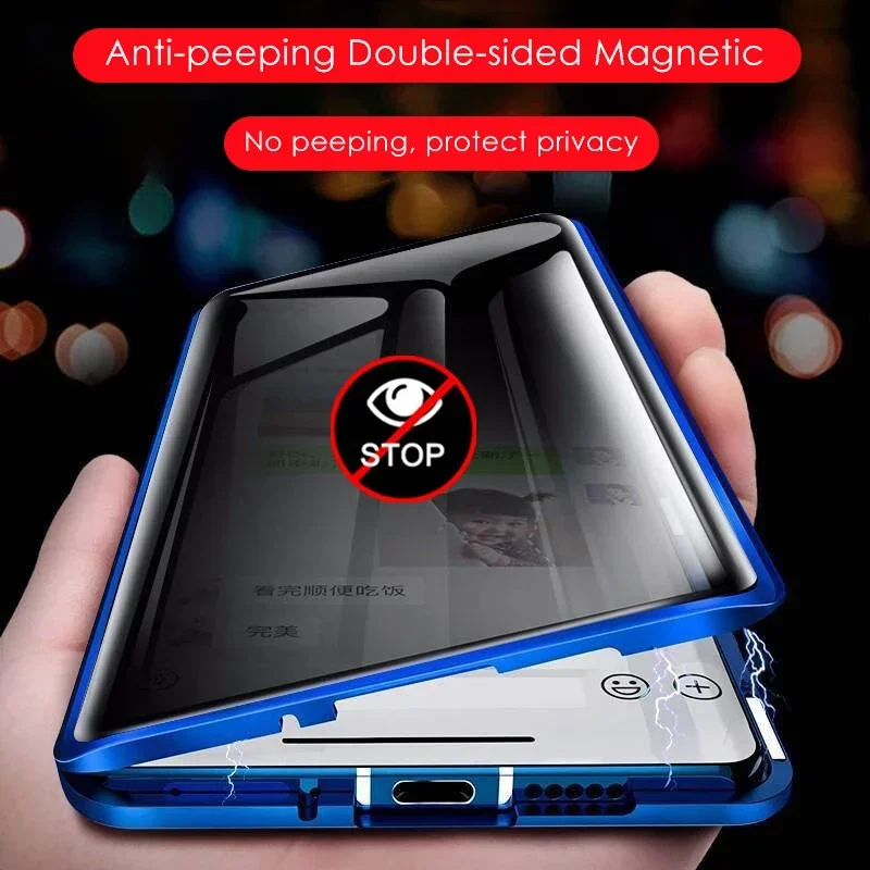 Etui na telefon z hartowanego  – Anti Spy Privacy Glass Case recenzja i cena