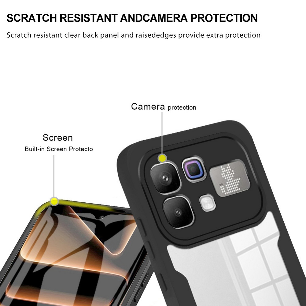 Luksusowy Przezroczysty Ochron – Heavy Duty 360 Full Body Protective Case recenzja i cena