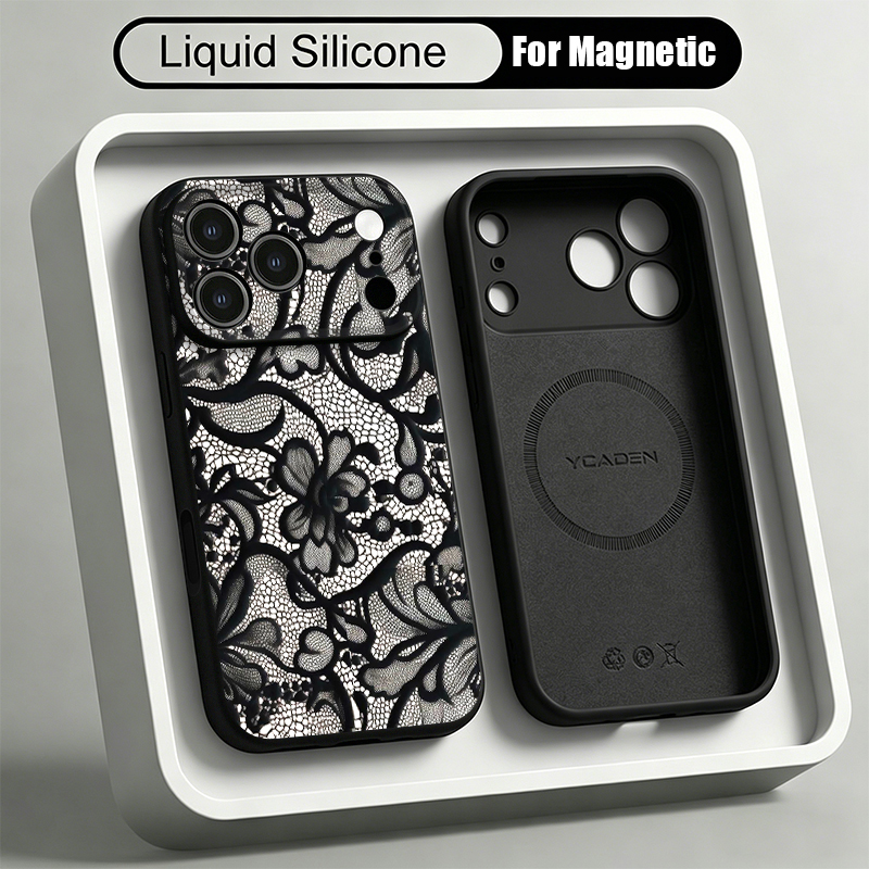 Miękkie etui z płynnego siliko – Liquid Silicone Magnetic Phone Case recenzja i cena