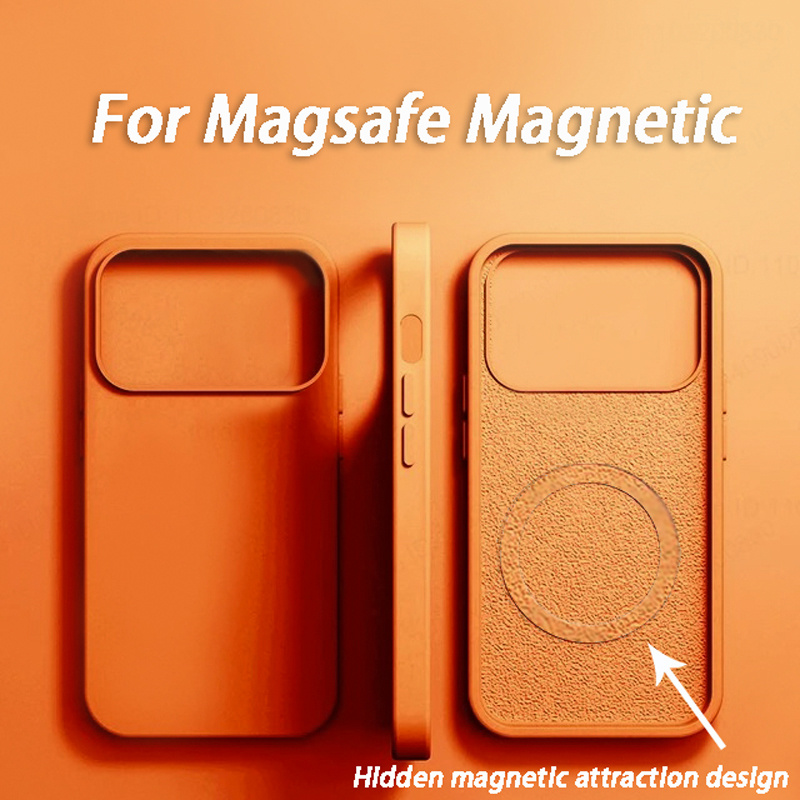 Luksusowe etui do bezprzewodow – Liquid Silicone Magnetic Phone Case recenzja i cena