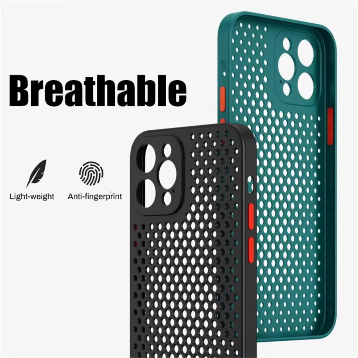 Chłodzące etui na telefon z ro – Heat Dissipation Mesh Breathable Case recenzja i cena