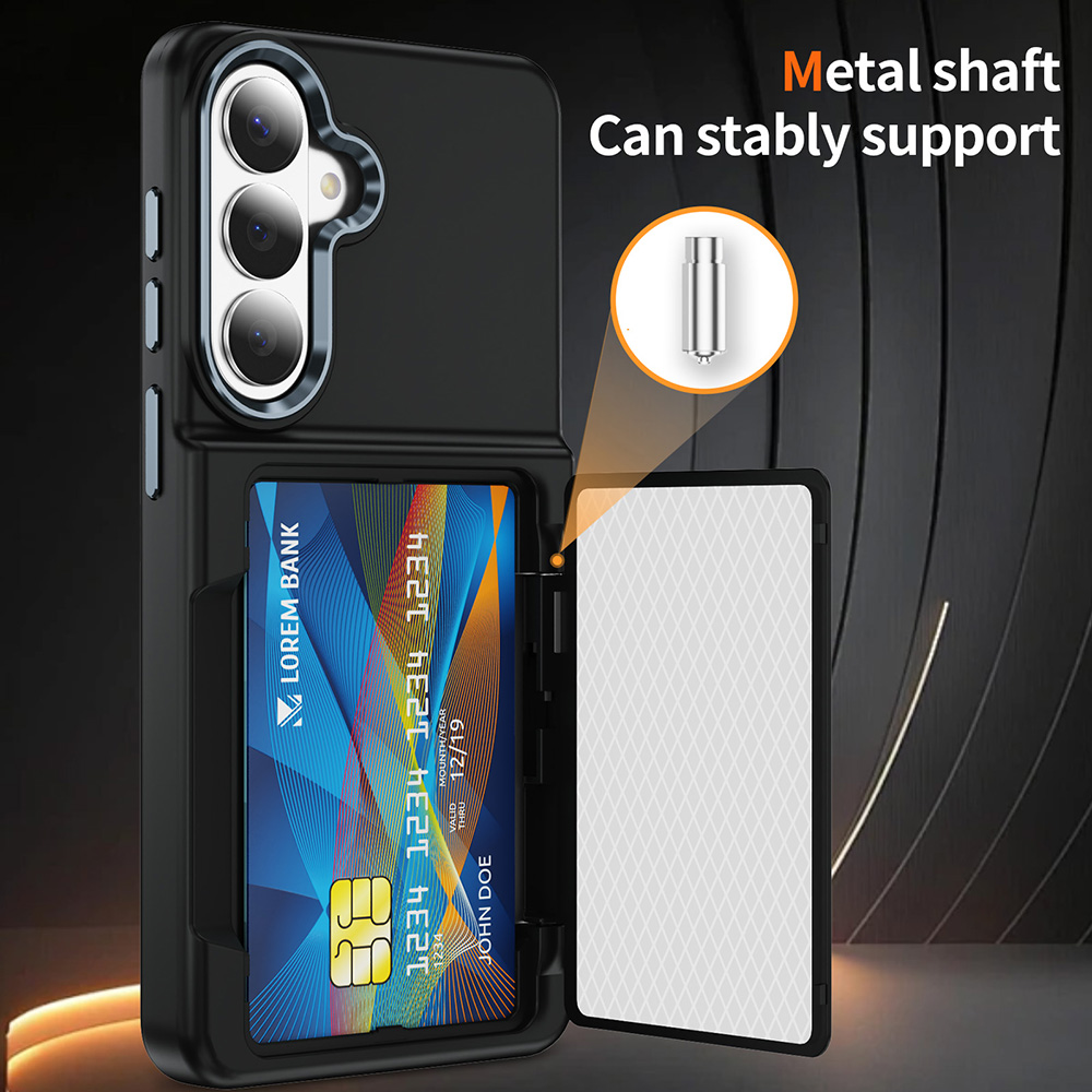 Etui na telefon z uchwytem na  – Leather Wallet Card Holder Phone Cover recenzja i cena