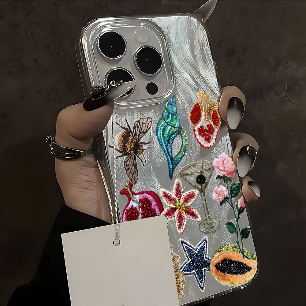 Etui na telefon z wzorem kolaż – Vintage Floral Pattern Soft Case recenzja i cena