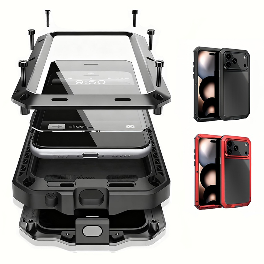 Wytrzymałe metalowe etui na te – Heavy Duty 360 Full Body Protective Case recenzja i cena