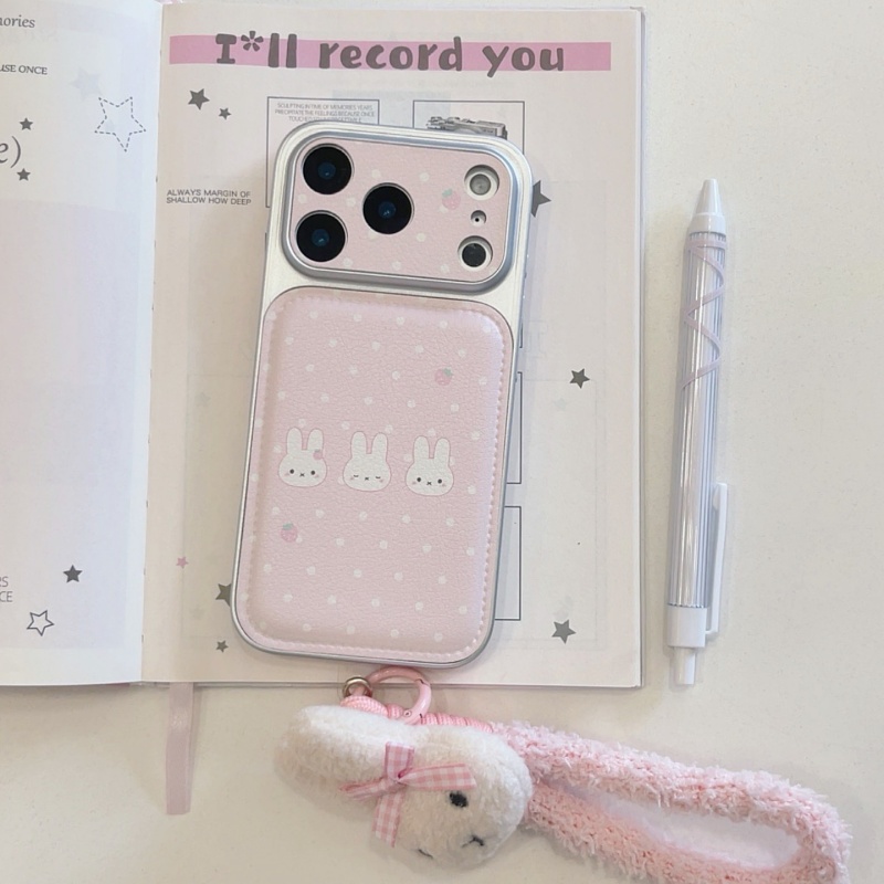 Urocze etui na telefon z motyw – Cute Cartoon Wrist Strap Silicone Case recenzja i cena